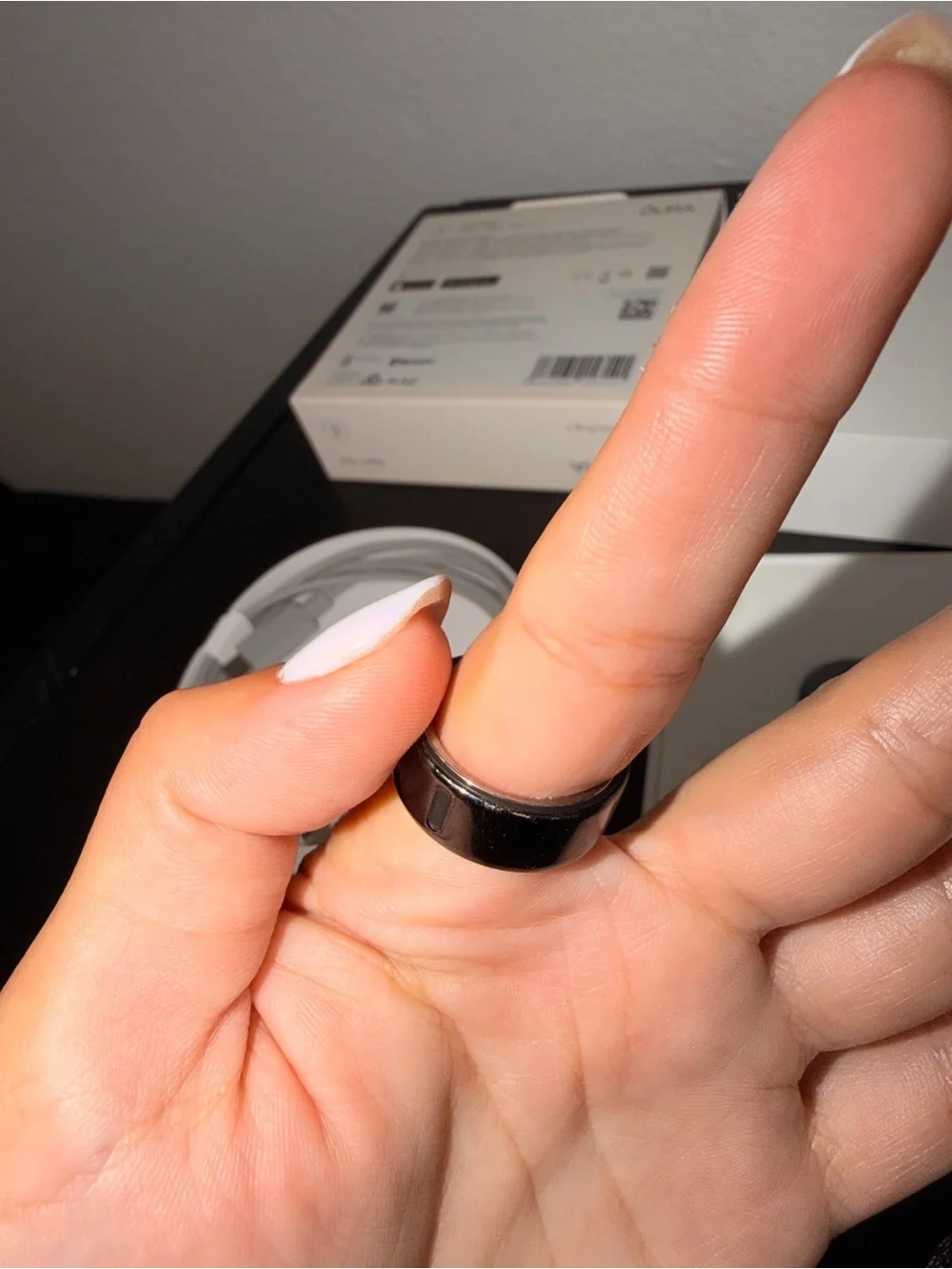 Oura Ring Gen 4 Black Size 6 | Fully Functional